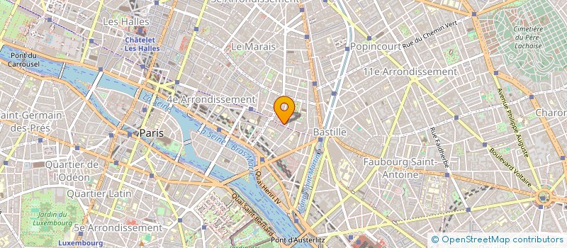 localisation de l'entreprise LA CAVE DE CONVENTION à PARIS