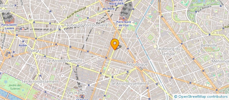 localisation de l'entreprise LA CAVE DE L'ENTRACTE  PARIS