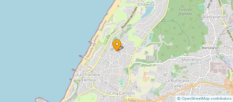 localisation de l'entreprise LA CAVE DE L'INSOLENTE à ANGLET