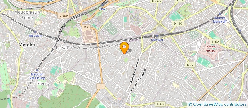 localisation de l'entreprise LA CAVE DE L OURS à CLAMART