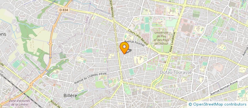 localisation de l'entreprise LA CAVE DE LILI à PAU