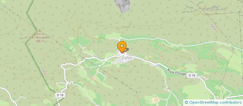 localisation de l'entreprise LA CAVE DE MARCEL  CALCE