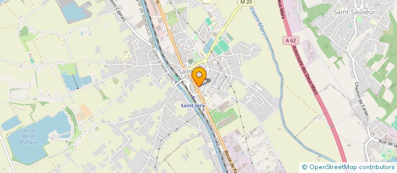 localisation de l'entreprise LA CAVE DE MIKA  SAINT-JORY