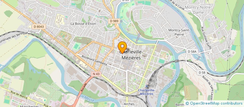 localisation de l'entreprise LA CAVE DE NEVERS à CHARLEVILLE-MEZIERES