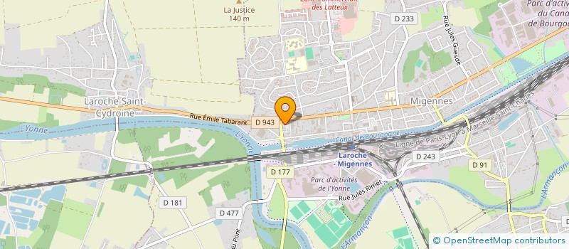 localisation de l'entreprise LA CAVE DE NICO à MIGENNES