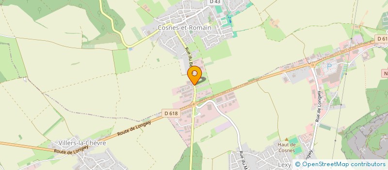 localisation de l'entreprise LA CAVE DE PAUL  COSNES-ET-ROMAIN