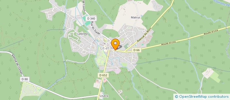 localisation de l'entreprise LA CAVE DE REMY  LIT-ET-MIXE