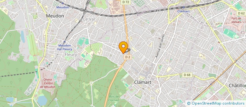 localisation de l'entreprise LA CAVE DE SAINT CLOUD  CLAMART
