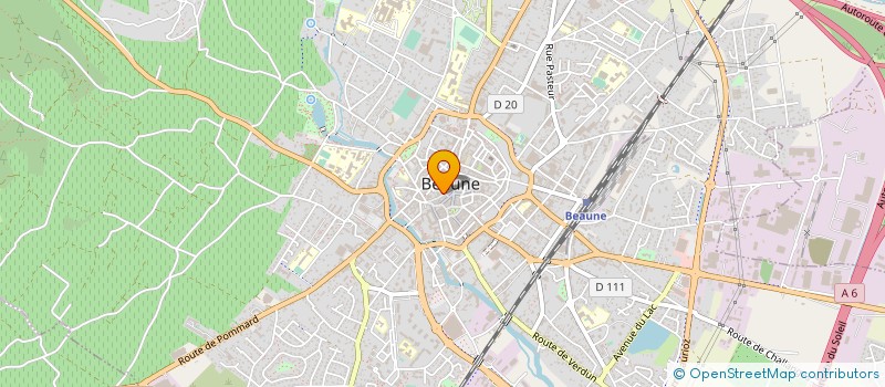 localisation de l'entreprise LA CAVE DE SUCELLUS à BEAUNE