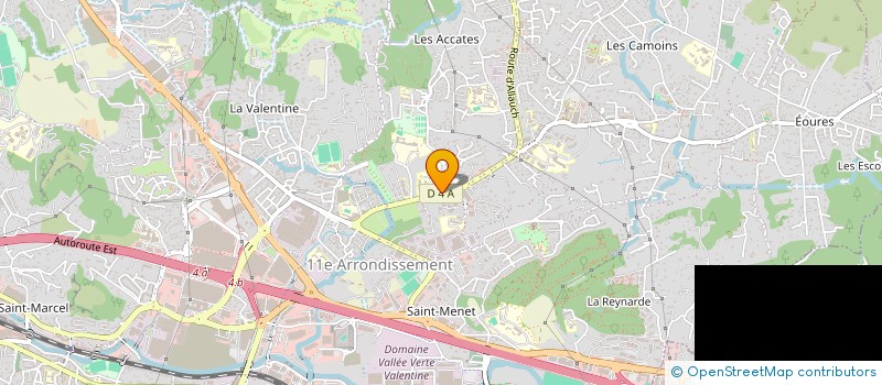 localisation de l'entreprise LA CAVE DES 4 SAISONS à MARSEILLE