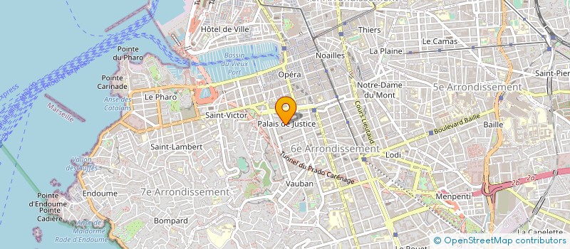 localisation de l'entreprise LA CAVE DES AMIS MARSEILLE à MARSEILLE