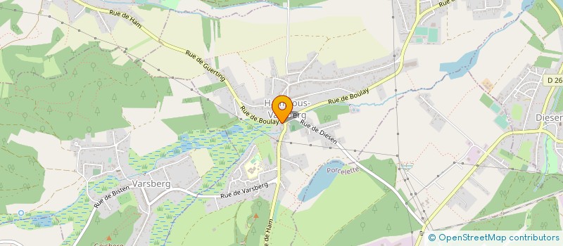 localisation de l'entreprise LA CAVE DES BOURGUIGNONS à HAM-SOUS-VARSBERG