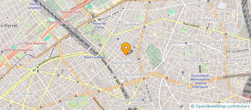 localisation de l'entreprise LA CAVE DU COCHON à PARIS