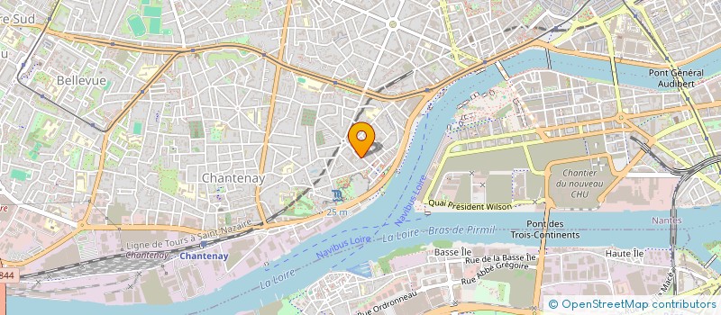 localisation de l'entreprise LA CAVE DU HERON à NANTES
