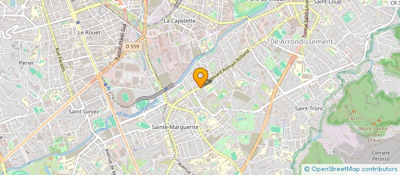 localisation de l'entreprise LA CAVE DU LUBERON à MARSEILLE
