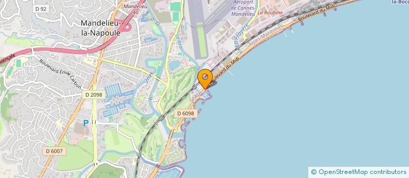 localisation de l'entreprise LA CAVE DU MARCHE à CANNES