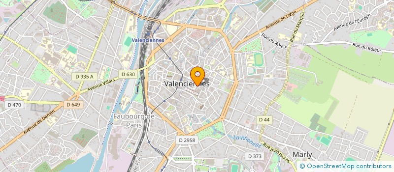 localisation de l'entreprise LA CAVE DU MONDE à VALENCIENNES