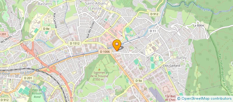 localisation de l'entreprise LA CAVE DU NIVOLET à LA RAVOIRE