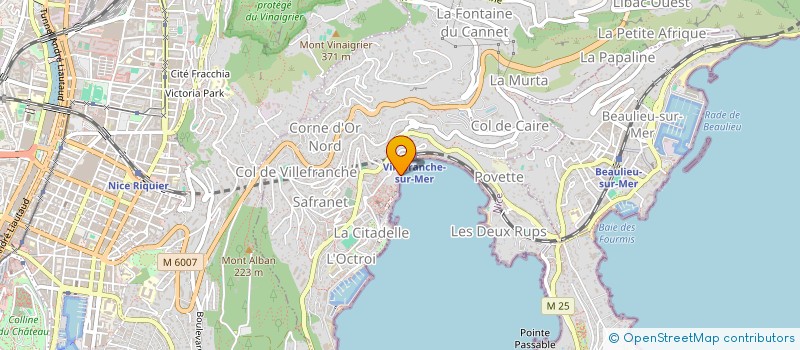 localisation de l'entreprise LA CAVE DU PETIT PORT à VILLEFRANCHE-SUR-MER