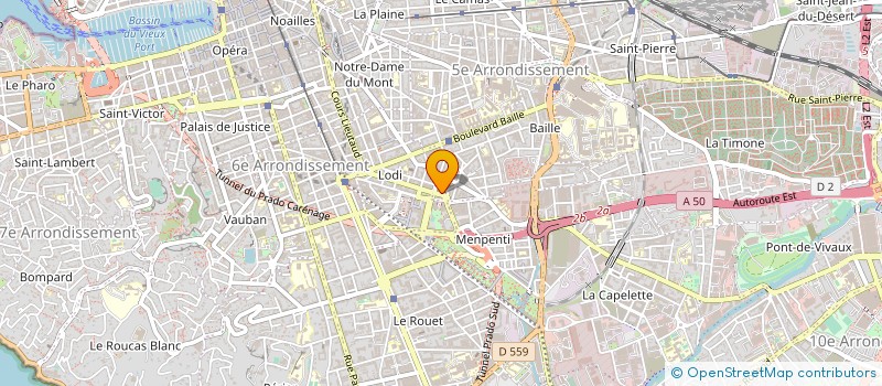 localisation de l'entreprise LA CAVE DU ROI à MARSEILLE