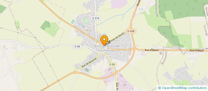 localisation de l'entreprise LA CAVE DU ROUMOIS à GRAND BOURGTHEROULDE
