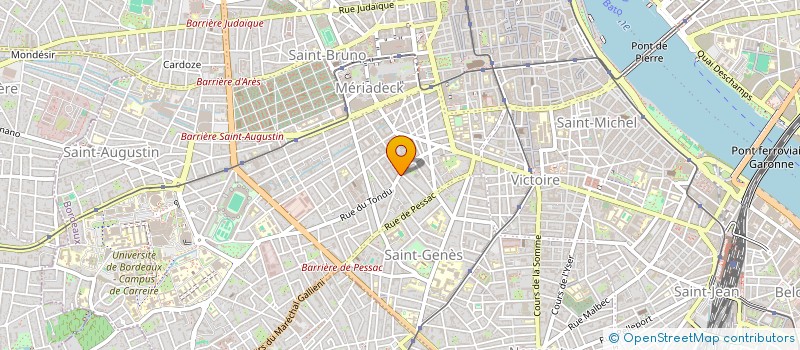 localisation de l'entreprise LA CAVE DU VIGNERON EN HERBE à BORDEAUX
