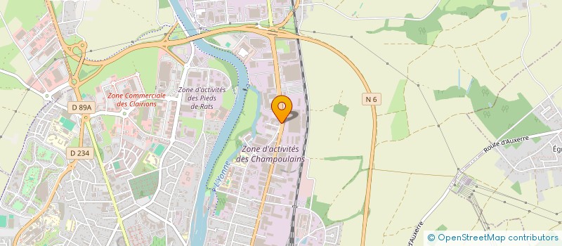 localisation de l'entreprise LA CAVE ICAUNAISE à AUXERRE