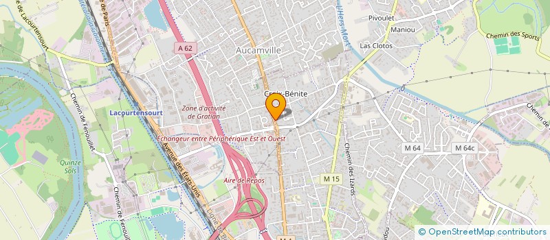 localisation de l'entreprise LA CAVE SE REBIFFE à TOULOUSE