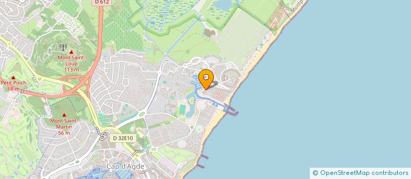 localisation de l'entreprise LA CAVE SE REBIFFE  AGDE