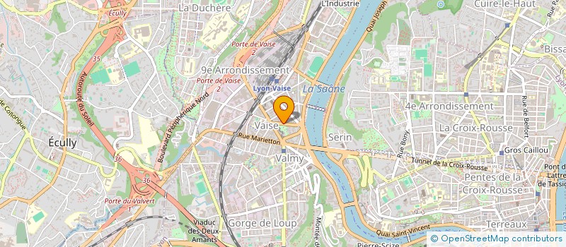 localisation de l'entreprise LA CAVEE à LYON