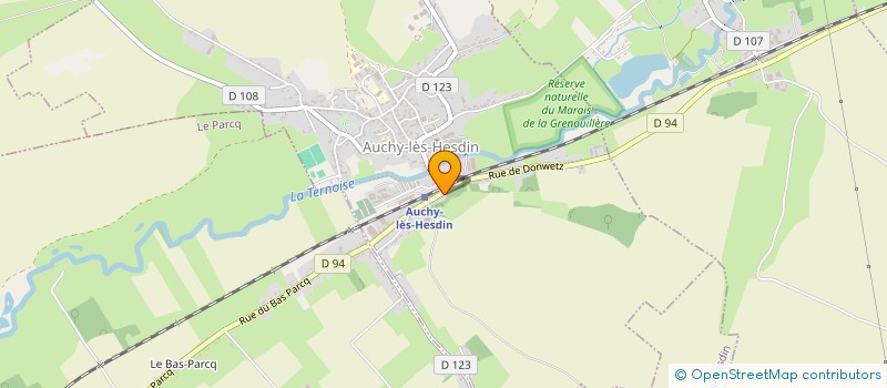 localisation de l'entreprise LA CAVEE à FILLIEVRES