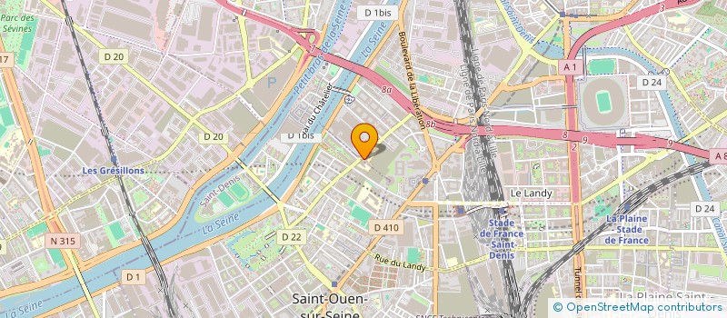 localisation de l'entreprise LA CAVERNE à SAINT-DENIS