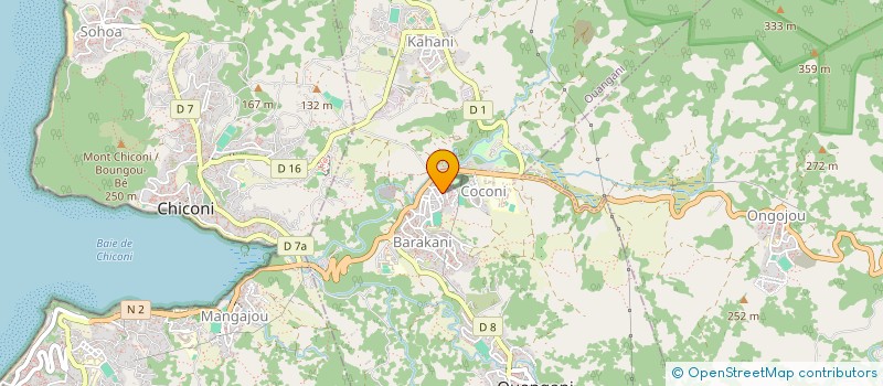 localisation de l'entreprise LA CAVERNE à OUANGANI