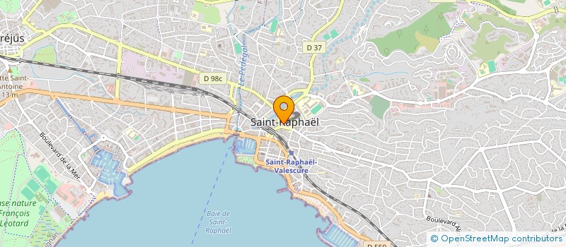 localisation de l'entreprise LA CAVERNE AUX COUTEAUX à SAINT-RAPHAEL