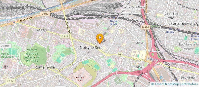 localisation de l'entreprise LA CAVERNE AUX MIRACLES à NOISY-LE-SEC