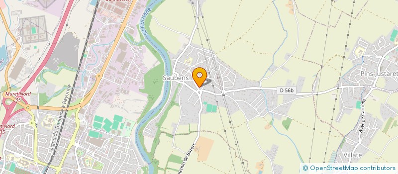 localisation de l'entreprise LA CAVERNE DE JENNI à SAUBENS