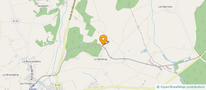 localisation de l'entreprise LA CAVERNE DE SISSY à VILLENTROIS-FAVEROLLES-EN-BERRY