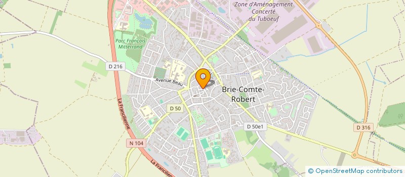 localisation de l'entreprise LA CAVERNE DES MANGOUSTES à BRIE-COMTE-ROBERT