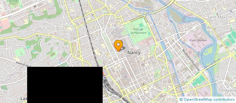 localisation de l'entreprise LA CAVERNE DU GOBELIN à NANCY