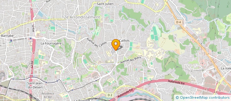 localisation de l'entreprise LA CAVERNE DU KING  MARSEILLE