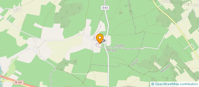 localisation de l'entreprise LA CAYOTTE INVEST à ECHALLAT