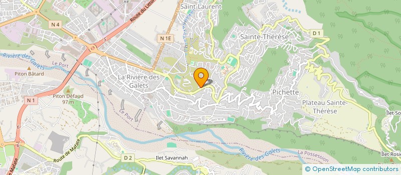 localisation de l'entreprise LA CAZ'MARMAY à LA POSSESSION
