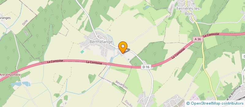 localisation de l'entreprise LA CAZ' VALENTYNE  BERTHELANGE