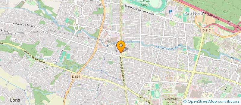 localisation de l'entreprise LA CAZA D'ELO  LONS