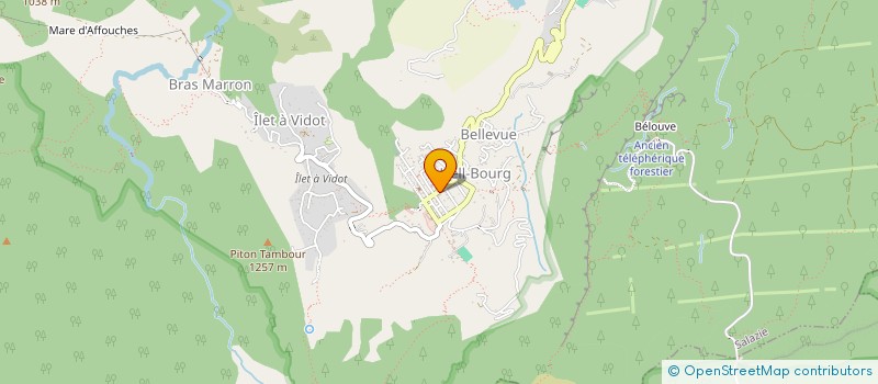 localisation de l'entreprise LA CAZANOU  SALAZIE