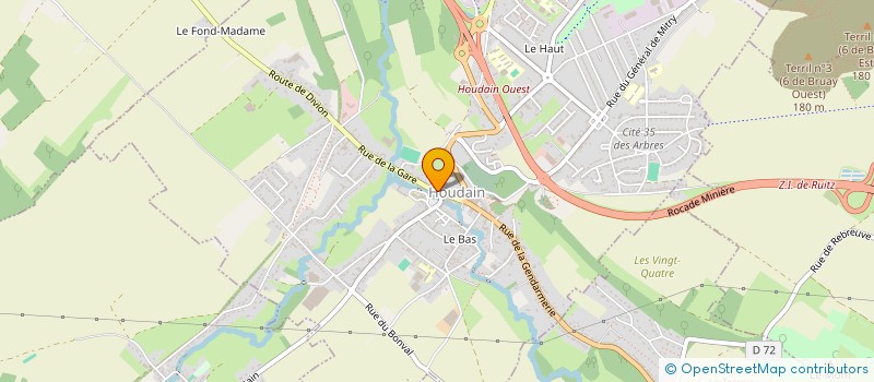 localisation de l'entreprise LA CAZE A MANOUE BY RESISTE  HOUDAIN