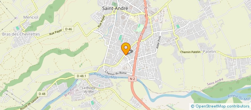 localisation de l'entreprise LA CAZE JO à SAINT-ANDRE