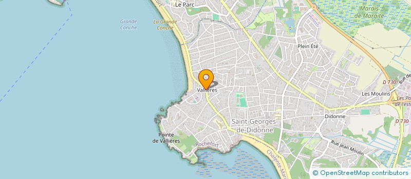 localisation de l'entreprise LA CAZUELA à SAINT-GEORGES-DE-DIDONNE