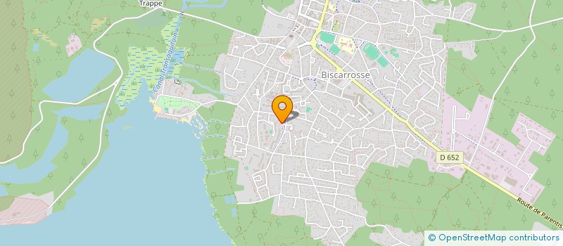 localisation de l'entreprise LA CB  BISCARROSSE