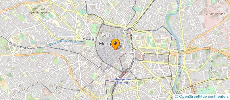 localisation de l'entreprise LA.CE.QU SNC  MONTPELLIER